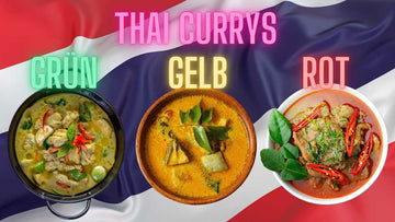 Der Unterschied zwischen Currys: Rotes, gelbes und grünes Curry erklärt - Yak Thai