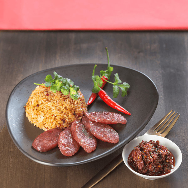 Thai Chilipaste mit Schweinefleisch - Namprik Pao - Yak Thai